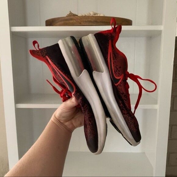 Nike Air Max University Red & Black Sequent 4 Sneakers - Picture 10 of 11
